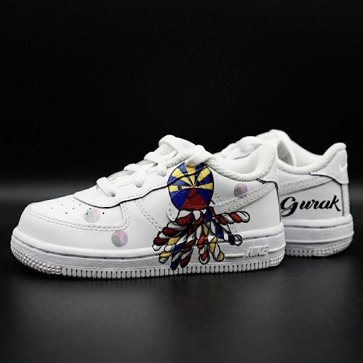 Réalisation Custom sur mesure (Pièce unique) — sneakers customisées à La Réunion par Tani Kicks