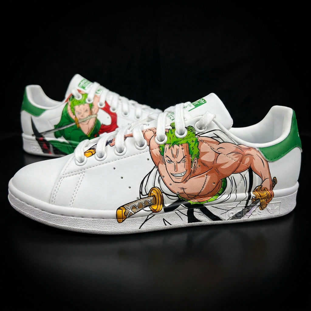 Réalisation Custom sur mesure (Pièce unique) — sneakers customisées à La Réunion par Tani Kicks