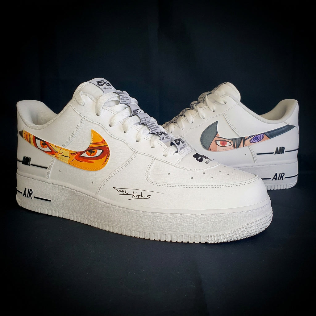 Réalisation Custom sur mesure (Pièce unique) — sneakers customisées à La Réunion par Tani Kicks